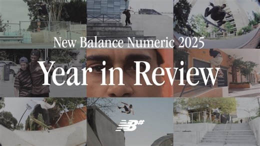 New Balance Numeric's "2025 Year in Review" Video