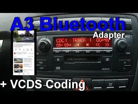 Audi A3 8P Bluetooth Adapter + VCDS Coding