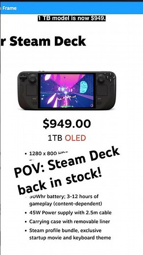 The Steam Deck is BACK in STOCK...BUT is it worth it?