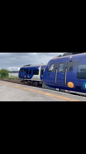 Northern Trains at the beautiful Grange-over-Sands station. #grangeoversands #trains #fypシ゚#fyp #fypシ゚#railways | Trains Trains Trains