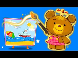 English Words & Stories For Kids | Bonnie & The Magic Brush | Speaking & Learning Sounds by ABC Fun