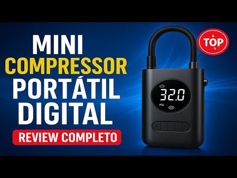 O MELHOR MINI COMPRESSOR DIGITAL de 2025! 💨