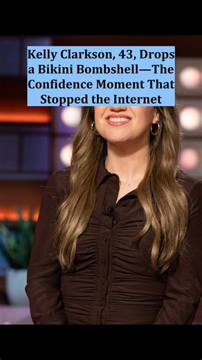Kelly Clarkson, 43, Drops a Bikini Bombshell—The Confidence Moment That Stopped the Internet #celebrity #drama #kellyclarksonshow
