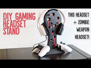 DIY Gaming Headset Stand
