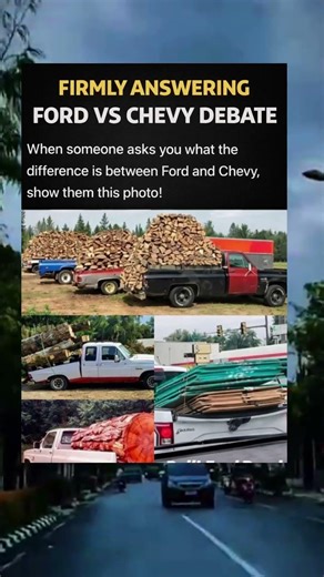 Ford vs Chevy Debate Finally Settled With This Photo