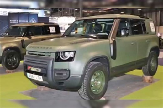 Land Rover Defender showcased as multi-role military SUV for Indian Army: Pics