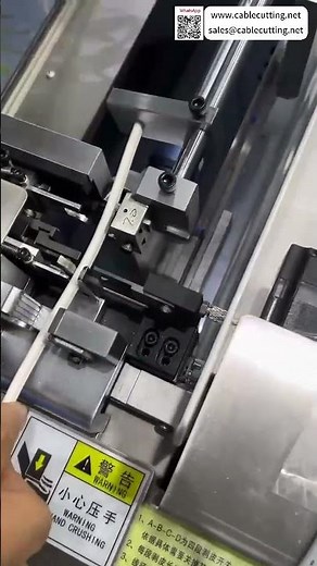 Fully Automatic Multi Core Wire Inner Outer Stripping Long Short Wire Setup Process Output