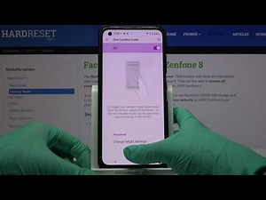 How to Enable One-Handed Mode in ASUS Zenfone 8 – Change Displ...