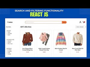 Build An Advanced Search and Filter Functionality Using React | Search And Filter Using React