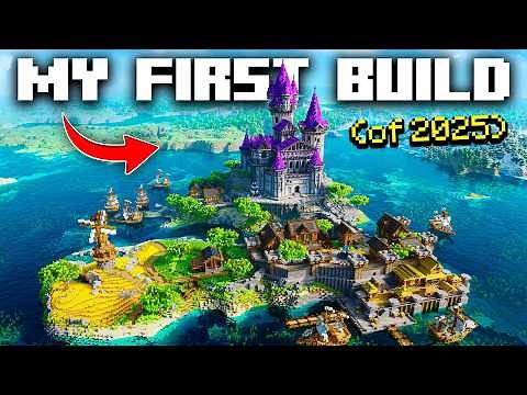 My First EPIC Minecraft Build of 2025 is COMPLETE!