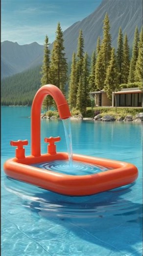 Giant Inflatable Kitchen Sink Pool 😲 | The Craziest Summer Idea Ever!