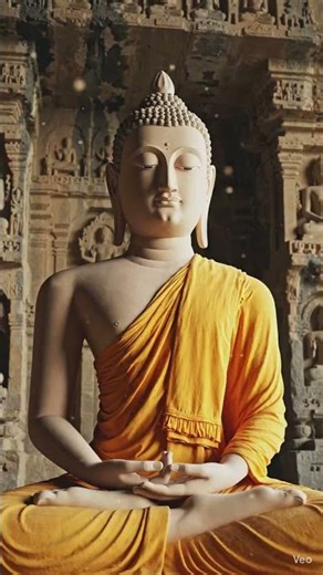 Gautam Buddha in Meditation at the Ellora Caves #buddha #lordbuddha #buddhistcaves #elephantcave