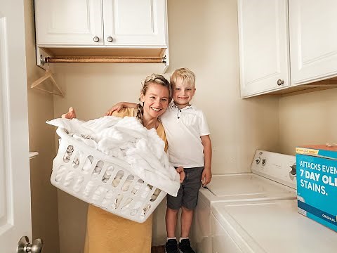 Homegrown School - Teaching Kids Life Skills - LAUNDRY - Washing and Drying