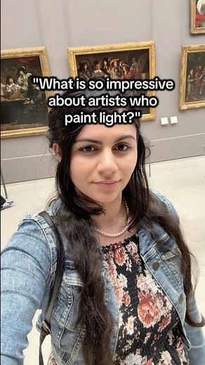 Sources of light in paintings! #history #art