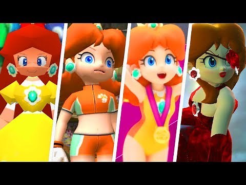 Evolution of Princess Daisy Costumes (1989 - 2018)