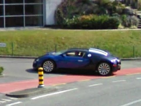 Very Expensive Exotic Cars on Google Maps