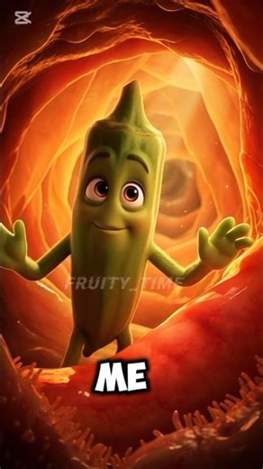 Lady Finger Comes Alive Inside Your Body | AI Cinematic Health Short#youtubeshorts #viralvideo