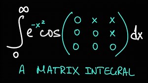 A very interesting matrix integral【一个非常有趣的矩阵积分】