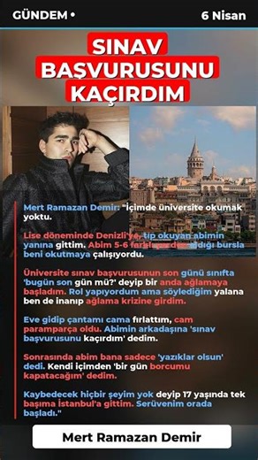 Sınavı Kaçırdım! 🥺 17 Yaşında İstanbul'a Vuran Direniş Hikayesi. #Motivasyon #Başarı #Shorts