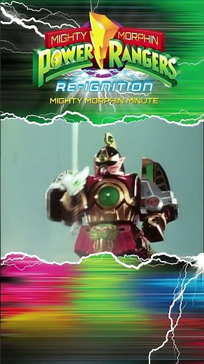 The Mega Thunderzord-Battle Ready | Mighty Morphin Minute S002 Re-Ignition | Power Rangers Official
