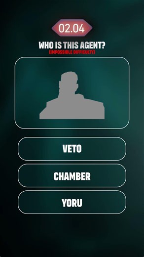 ONLY 5% OF GAMERS GUESS THIS VALORANT AGENT 🤯