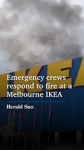 28K views · 51 reactions | Fire crews battled the blaze at Springvale IKEA on Thursday morning, bringing it under control in 40 minutes. #melbourne #victoria #ikea #firerescuevictoria | Herald Sun | Facebook