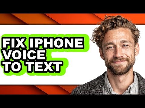 How to Fix Iphone Voice to Text (updated)