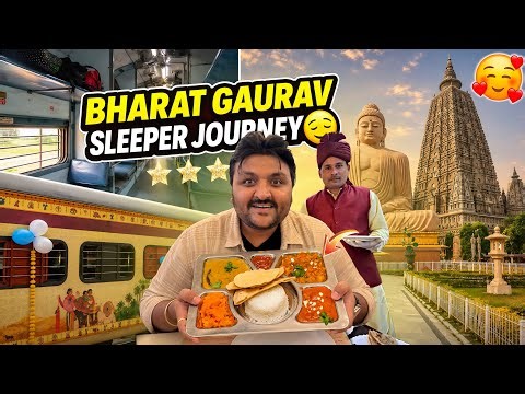 My First Bharat Gaurav Sleeper Class Journey to Bihar || Unlimited Food, Live Kitchen & More