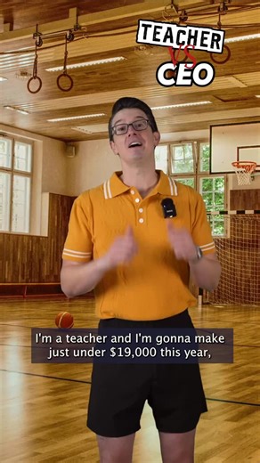 How does teacher pay compare to CEO pay over the decades? @genericartdad breaks it down. | More Perfect Union