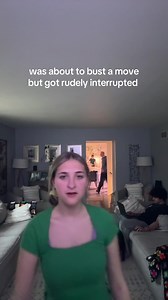 Dad Hilariously Interrupted During Dance Move