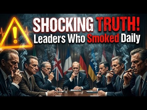 Top 12 World Leaders Who Smoked | Hidden Habits of Powerful Leaders