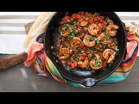 Camarones a la Mexicana (Ranchero Style Shrimp)