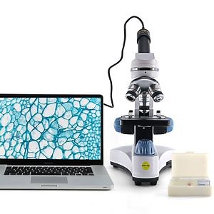 Premium 1000X Magnification Microscope with Adjustable Monocular Lens