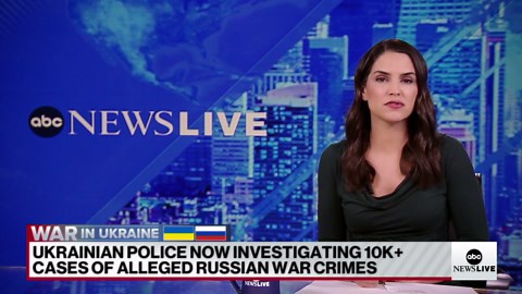 Ukrainian police investigating more than 10,000 cases of alleged Russian war crimes