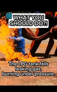 33K views · 529 reactions | What would YOU do if your LPG tank suddenly caught fire while cooking? These steps could save your home—or your life. … #KitchenFireSafety #lpgtank #firefightertraining #fireprevention #FireSafety #firenuzzle | firenuzzle | Facebook