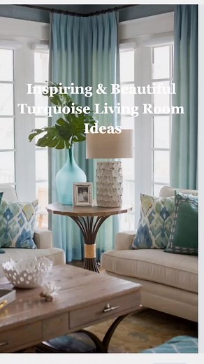 Turquoise Living Room Ideas: Inspiring Decor Tips