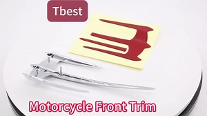 Motorcycle Front Trim,Front Trim Chrome Decoration Motorcycle Refitting Fit for GL1800 F6B VTX1300 VTX1800