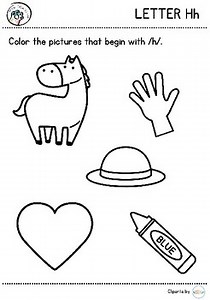 Letter Hh Worksheet Set