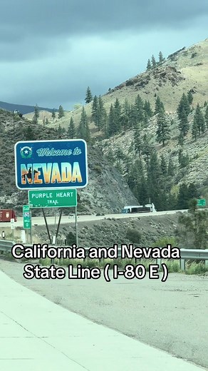 California Nevada State Line I-80 E Travel