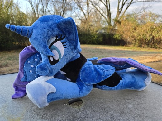 Princess Luna Plush Ready to Ship! - Etsy