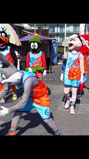 Tune Squad taking over the streets 🏀🔥#nba #nbaedits #basketball #tunesquad #spacejam2