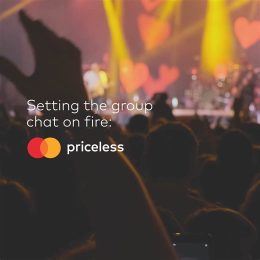 Get access to presale tickets at the best concerts for you and your friends, using your Mastercard. Learn more at priceless.com/music #priceless | Mastercard