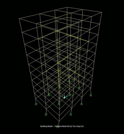 Building Model #2 - Earthquake Computer Simulation by UMass Lowell