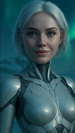 AI Female Robot in the Future World | Cinematic Sci-Fi Short | Unreal AI Art"