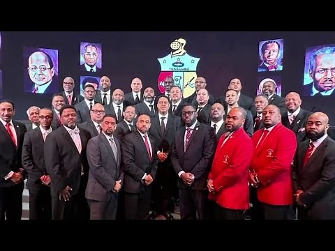 Kappa Alpha Psi fraternity celebrates milestone with ceremony