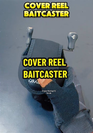 COVER REEL BAITCASTER✅ #coverreel #baitcastingcover #baitcasting #baitcastingreel