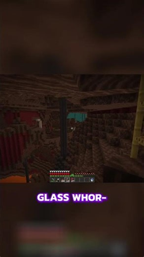 Minecraft Nether Ghast Attacks! Avoiding Explosions! #shorts