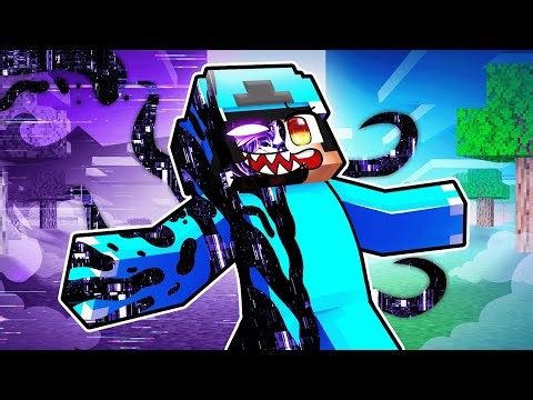 Surviving the GLITCH In Minecraft!