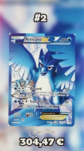 The Top 10 RAREST Articuno cards ever! 😱🔥 #pokemon #pokemoncards