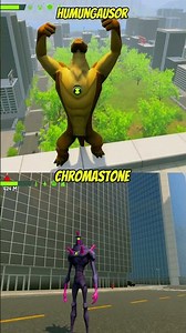 HUMUNGAUSOR VS CHROMASTONE JUMP TEST | BEN 10 GALVAN